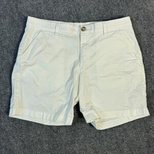 Chubbies Men's 33 White Casual Shorts Originals 7" Inseam
